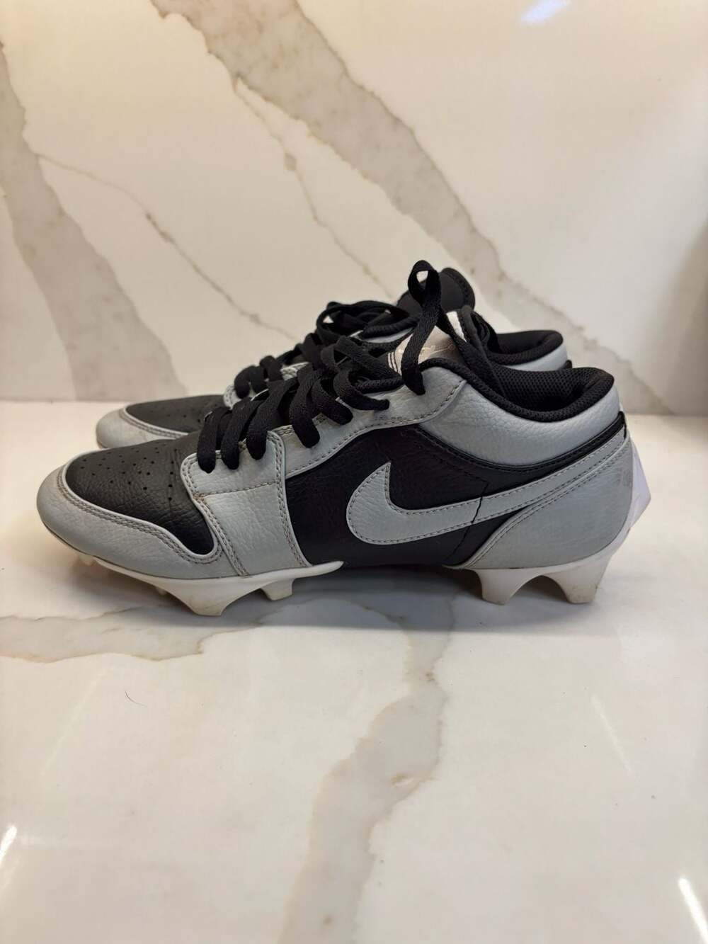 Nike Air Jordan 1 Low TD Shadow 2.0 Light Smoke Grey Black (Size: 8)